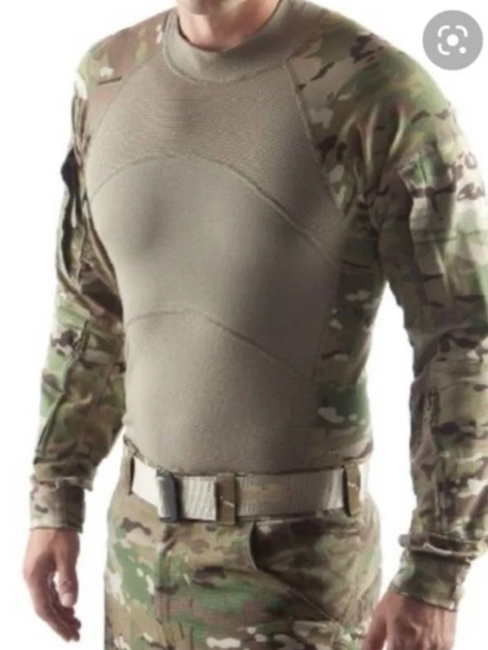 NWT Massif Airman Battle Shirt Type II Camo XL